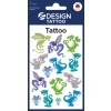 Opakowanie: Z-Design, artykuł: 56751, Tatuaże dla dzieci, 85 x 160 mm, małe opakowanie, 14 tatuaży / 1 arkusz.