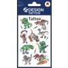 Opakowanie: Z-Design, artykuł: 56772, tatuaże dla dzieci, 85 x 160 mm, małe opakowanie, 9 tatuaży / 1 arkusz