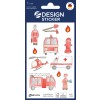 Opakowanie: Z-Design, Artykuł: 57388, Naklejki papierowe, 85 x 160 mm, Małe opakowanie, 8 naklejek / 1 arkusz.