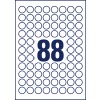 Rysunek sztancowania pojedynczego arkusza A4, artykuł: 6222REV-10, okrągłe etykiety, odklejane, format: ⌀ 20 mm, 88 etykiet/arkusz?