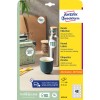 Opakowanie: Avery Zweckform Okrągłe Etykiety, Artykuł: 6223-10, Format: ⌀ 30 mm, Nadaje się do drukarek: Inkjet, laser czarno-biały, laser kolorowy, Zawartość: 480 etykiet / 10 arkuszy, 48 etykiet/arkusz.