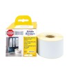 Opakowanie z rolką etykiet: Avery Zweckform Etykiety na rolce, Artykuł: AS0722470, Format: 38 x 190 mm, Druk: Drukarka termiczna, Dymo LabelWriter* seria 300, seria 400, seria 450, 4XL, bezprzewodowa, Zawartość: 110 etykiet / 1 rolka, 110 etykiet/rolka.
