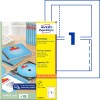 Opakowanie z kartą: Avery Zweckform wkładki CD, artykuł: C32250-25, format: 151 x 118 mm, odpowiednie do drukarek: atramentowych, laserowych czarno-białych, kolorowych laserowych, zawartość: 25 arkuszy.
