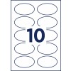 Rysunek wykroju pojedynczej kartki A4, artykuł: J4882-20, etykiety imienne, format: 85 x 50 mm.