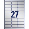 Rysunek wykrojnika pojedynczego arkusza A4, Artykuł: L6011-100, etykiety tabliczki znamionowej, format: 63,5 x 29,6 mm, 27 etykiet/arkusz?