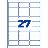 Indywidualny wykrojnik A4, artykuł: L6114-20, etykiety bezpieczeństwa, format: 63,5 x 29,6 mm, 27 etykiet/arkusz?