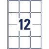 Szkic wykrojnika pojedyncza karta A4, Artykuł: L7164-100, Etykiety adresowe, Format: 63,5 x 72 mm, 12 etykiet/arkusz?