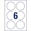 Rysunek sztancowania pojedynczego arkusza A4, Artykuł: L7788-25, Przezroczyste etykiety, Format: ⌀ 80 mm, 6 etykiet/arkusz?