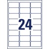Rysunek sztanctyglem pojedynczy arkusz A4, Artykuł: L7970-25, Etykiety na zamrażarki, Format: 63,5 x 33,9 mm, 24 etykiety/arkusz.