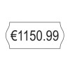 Pojedynczy obraz etykiety, Artykuł: PLP1226, Etykiety do znakowania cen, 1-wierszowe, Format: 26 x 12 mm, 1.500 etykiet/rolka?