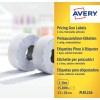 Opakowanie: Etykiety Avery Zweckform, artykuł: PLR1226, format: 26 x 12 mm, zawartość: 15 000 etykiet / 10 rolek, 1 500 etykiet/rolka