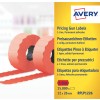 Opakowanie: Avery Zweckform Etykiety, Artykuł: RPLP1226, Format: 26 x 12 mm, Zawartość: 15.000 etykiet / 10 rolek, 1.500 etykiet/rolka.