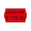 Pojedynczy obraz etykiety, Artykuł: RPLP1626, Etykiety cenowe, 2-liniowe, Format: 26 x 16 mm, 1.200 etykiet/rolka?