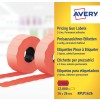 Opakowanie: Etykiety Avery Zweckform, Artykuł: RPLP1626, Format: 26 x 16 mm, Zawartość: 12 000 etykiet / 10 rolek, 1 200 etykiet/rolka.