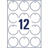 Wykrojnik pojedynczego arkusza, artykuł: T2004-10, zawieszka, format: ⌀ 60 mm, 12 zawieszek/arkusz?